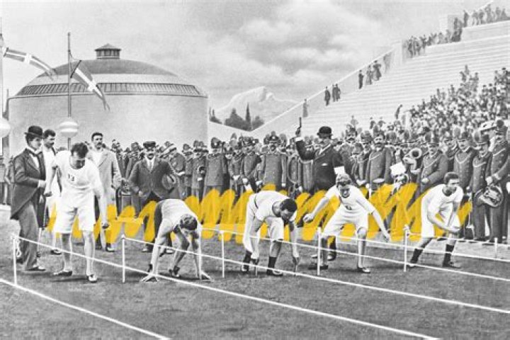 How long did the first modern Olympics last?