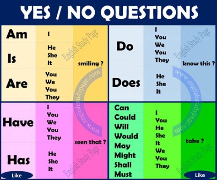 What are questions that can be answered by yes or no?