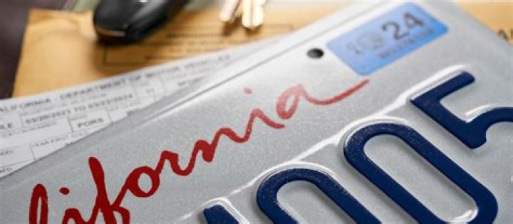 What does the letters on license plate mean?